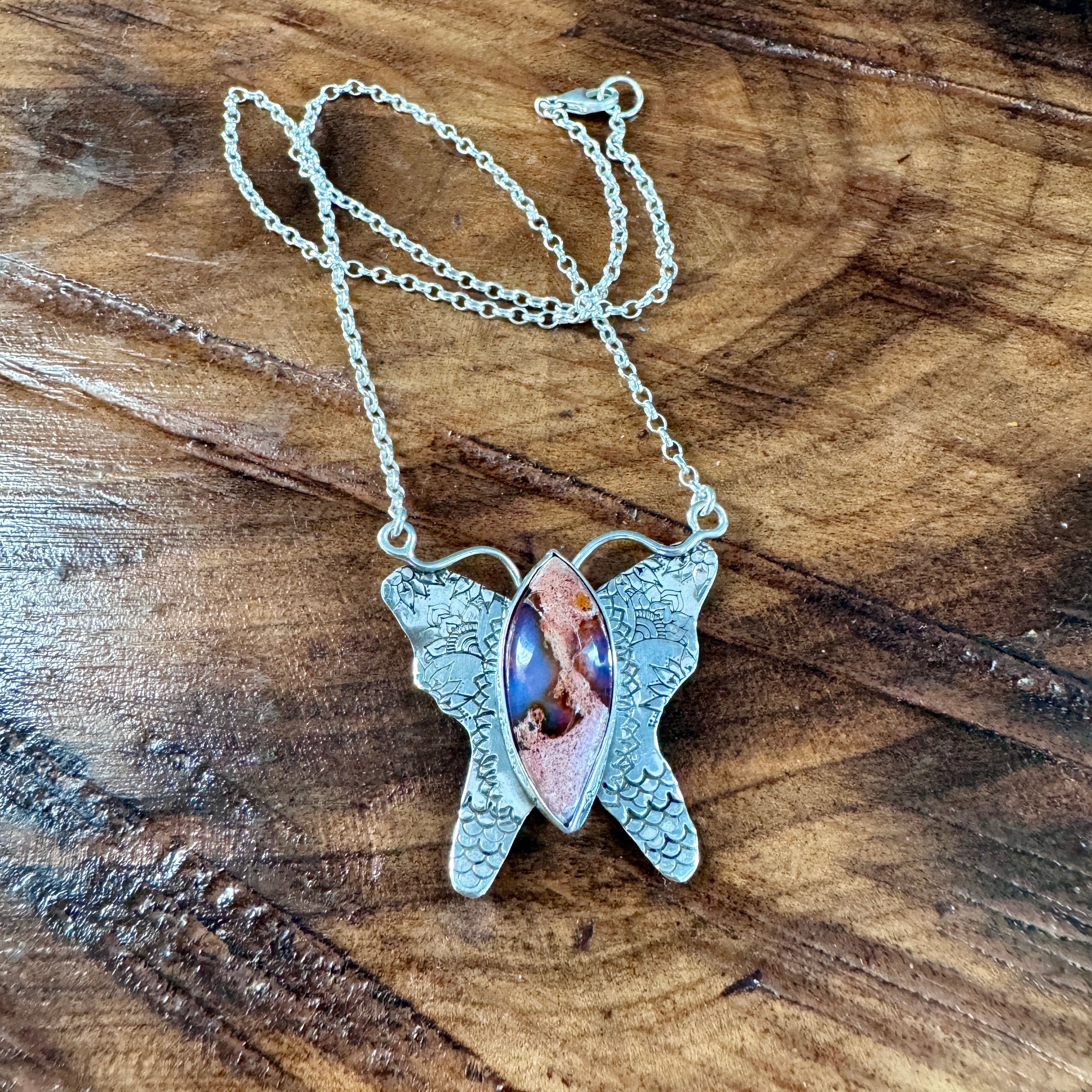 D*d様 レアデック　Butterfly Butterfly with Mexican Fire Opal – Jammin Hammer