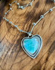 Larimar Love Wave Pendant