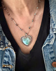 Larimar Love Wave Pendant