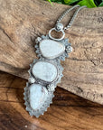 White Buffalo Goddess Pendant