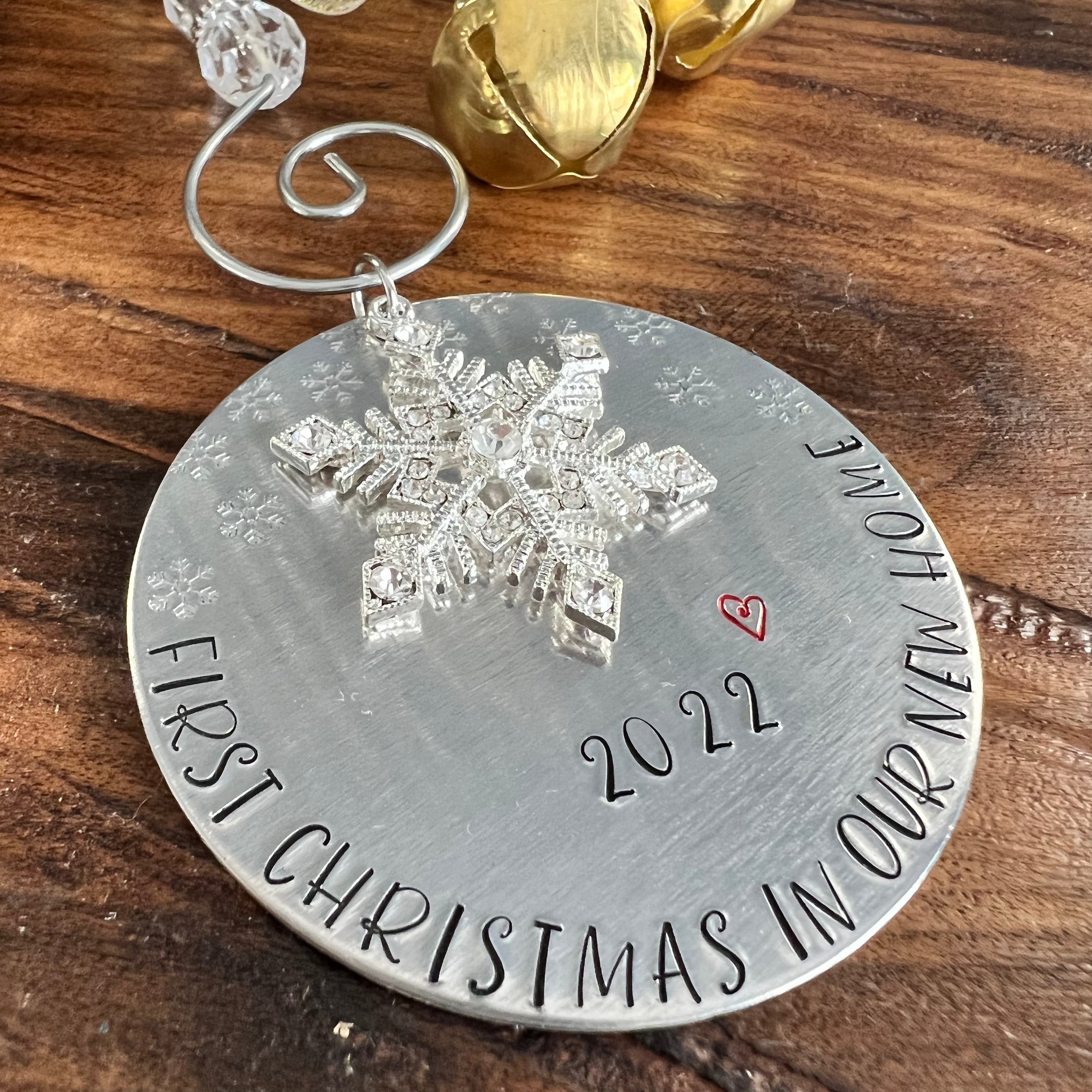 FIRST CHRISTMAS IN OUR NEW HOME ORNAMENT