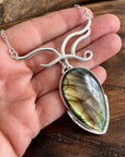 Warrior Labradorite Necklace