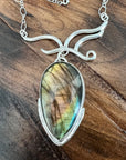 Warrior Labradorite Necklace
