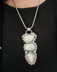 White Buffalo Goddess Pendant