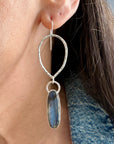 Labradorite Statement Earrings