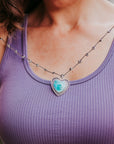 Larimar Love Wave Pendant