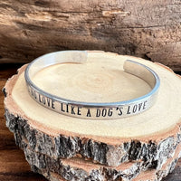 2023 BFDR 'There's No Love Like A Dog's Love' FUNDRAISING BRACELET