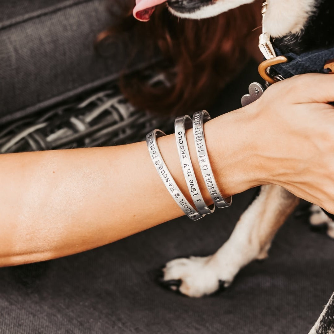 Custom Stamped Bracelet