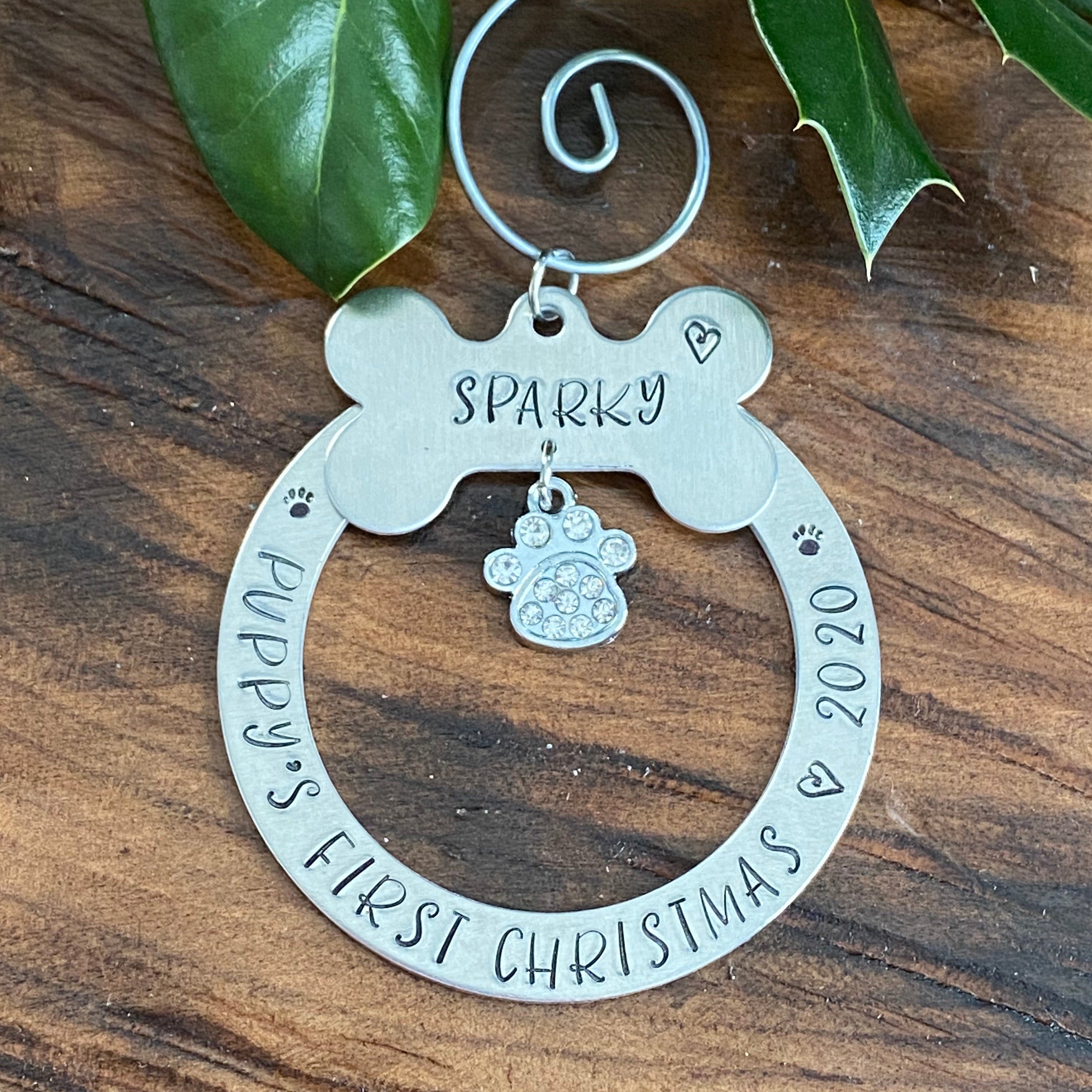 PERSONALIZED PUPPY’S FIRST ORNAMENT