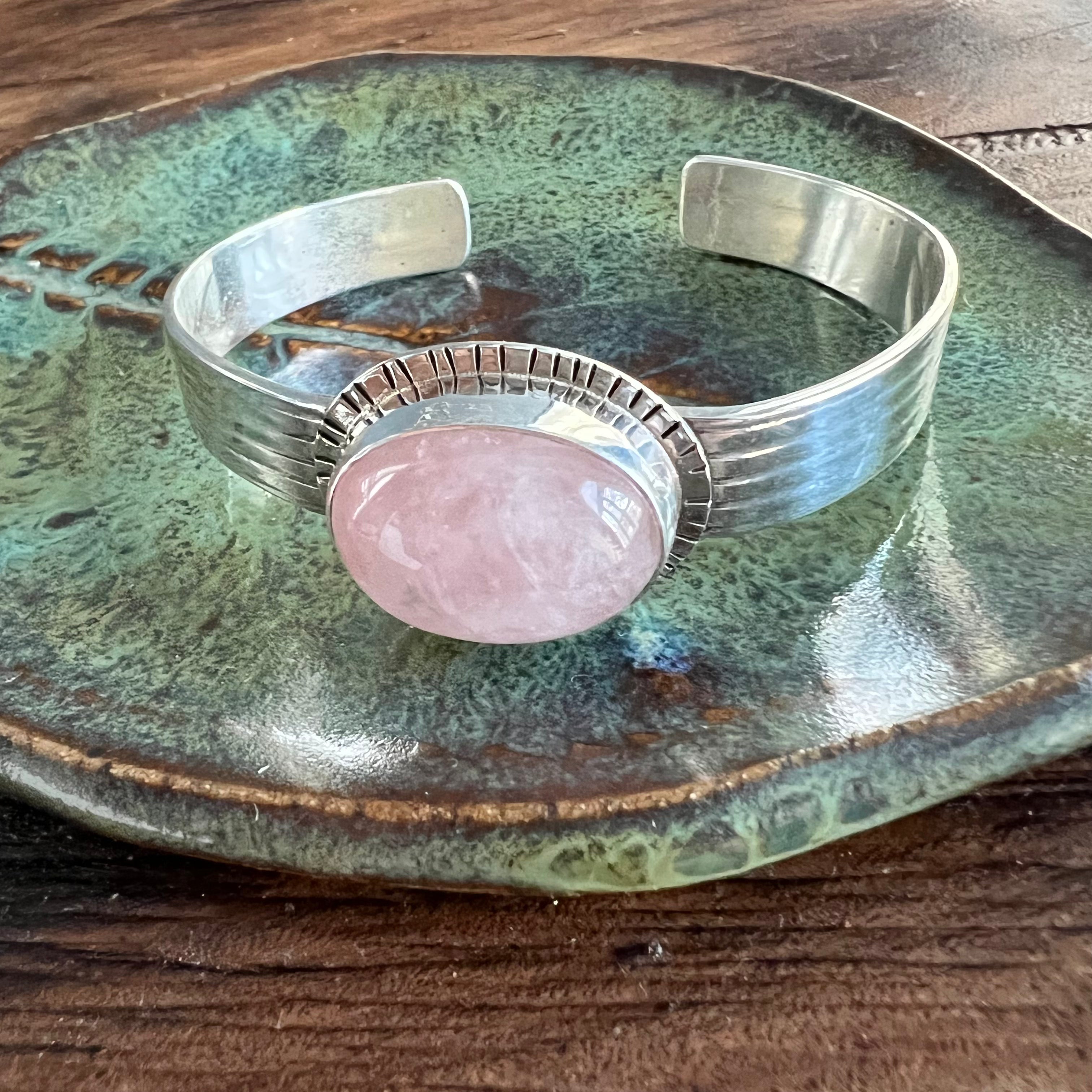 Rose Quartz Cuff