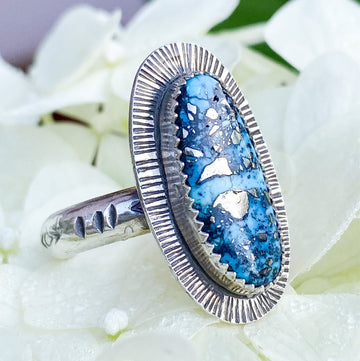 SIZE 7.25 TURQUOISE RING - READY TO SHIP